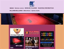 Tablet Screenshot of juegosopermari.com